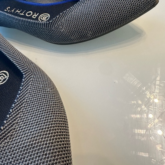 Rothy’s The Point - size 7 - cloud grey birdseye - Picture 11 of 12